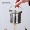 China-Chic Style Stainless Steel Kettle with Tea Strainer, Boiling Water Kettle, Induction Cooker Gas Universal Flower Teapot