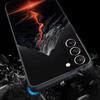 Black Mountain Peak Phone Case for Samsung Galaxy S26 S25 S24 S23 S22 S20 S21 FE Ultra S25 Edge Plus 5G Soft TPU Cover Funda Bag