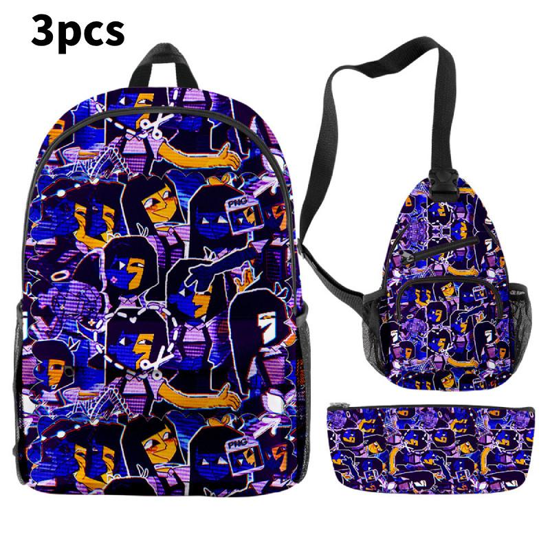 Dream Ena Bbq Children School Bag Set Pencil Case Durable Material Student Young