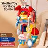 Creative Baby Animal Rattles Crab-shaped Plush Stuffed Sensory Toy  Toddlers