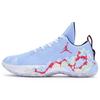 Jumpman Diamond Slip Resistant Abrasion Resistant Low Top Basketball Shoes Men's Fuchsia CI1209-101(Team80-)