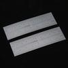10PCS Fake Nails Measuring Ruler Professional Portable Transparent Nail Art PVC Soft Ruler for Nail Measuring Tool