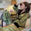 Silk Luxe Early Winter Velvet Women's Floral Pajamas