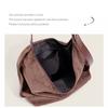 South Korean Niche Design Soft Dumpling Bag Women's Suede Retro Commuting Shoulder Cross-slung Tote
