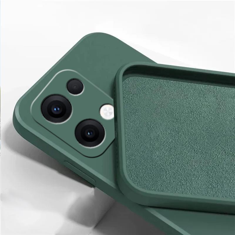 For Reno 13 Pro Deksel OPPO Reno13 Reno 13 Pro 5G Capas Støtsikker Flytende Silikon Støtsikker TPU Mykt Deksel Reno 13 Fundas