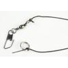5 sacchetti Acciaio ad Alto Tenore di Carbonio Filo da Pesca Amo con 5 Amo Singolo Montature Girella Esca da Pesca Goccia Acqua 10g Pesca 3#-13#
