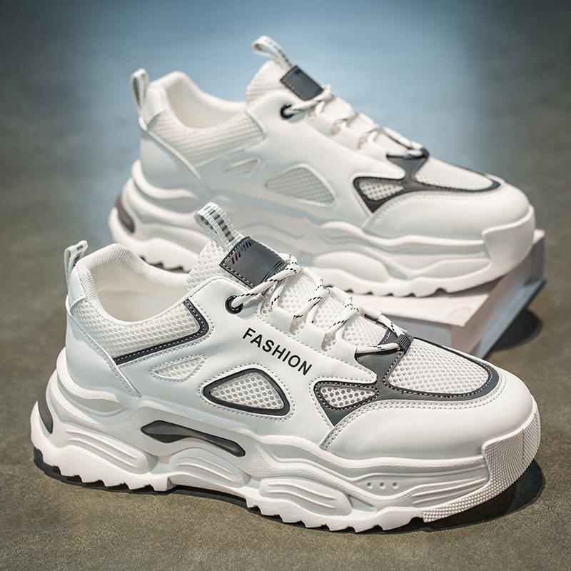 Nová pánská módní ležérní obuv chlapecká studentská trendy měkká podrážka pohodlné tenisky pánské klasické prodyšné sportovní boty