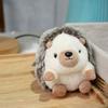 Adorable Little Hedgehog Keychain Stuffed Doll Cute Hedgehog Plush Keyring  Bag Pendant