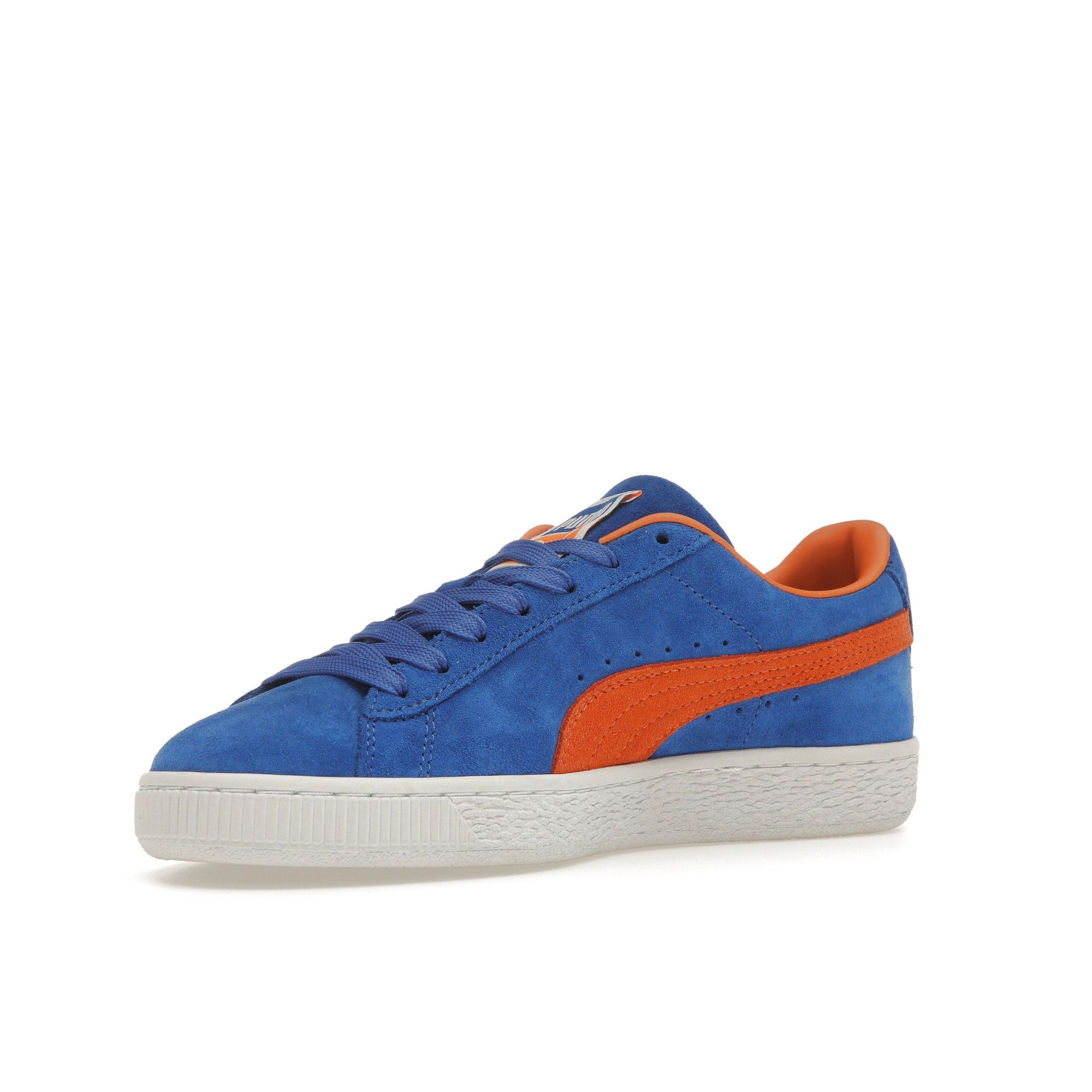 Кроссовки Puma Suede Teams Knicks Unisex Blue Royal Vibrant-Orange 380168-01 37.5 — фото 4