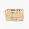 Vivienne Westwood Metallisk Rynkad Liten Handledskedja Axelremsväska 5c01000bw L00a7 R401