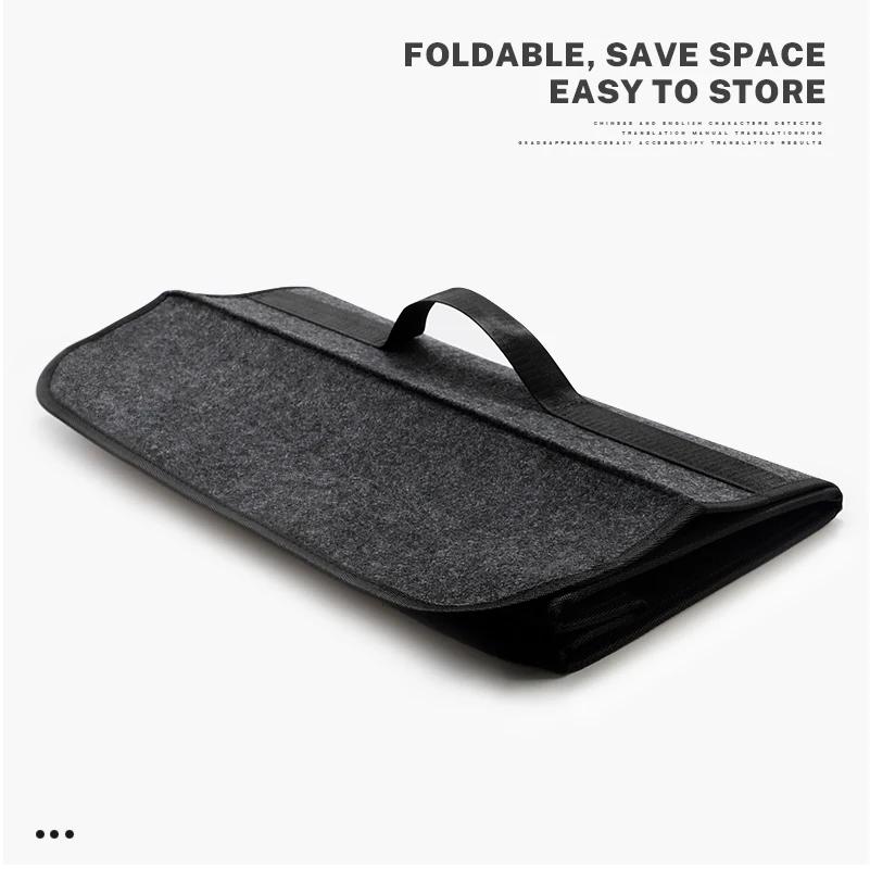 Interior Stickers For Renault Megane 2 3 4 Twingo Clio Talisman Captur Trafic Car Felt Cloth Storage Bag Trunk Organizer Box Fo RR1