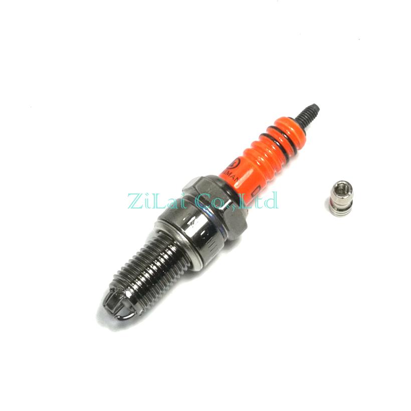Wholesale 10pcs Spark Plug D8TC for Motorcycle Dirt Bike ATV Quad Motard Moped Buggy Scooter Motocross