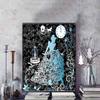Cinderella Diamond Painting Paper Sculpture Style Art Illustration 5D DIY Diamond Painting Embroidery Set Round DiamondArtMosaicHomeDecor