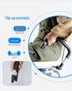 Adjustable Non-Slip Shower Chair with Armrests for Elderly, Disabled, and Pregnant Users