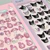 7PCS Sanrio 3D Stickers Stereoscopic Relief Crystal Bubble Cute My Melody Kuromi Cartoon Kid Reward Decals Decoration Toy