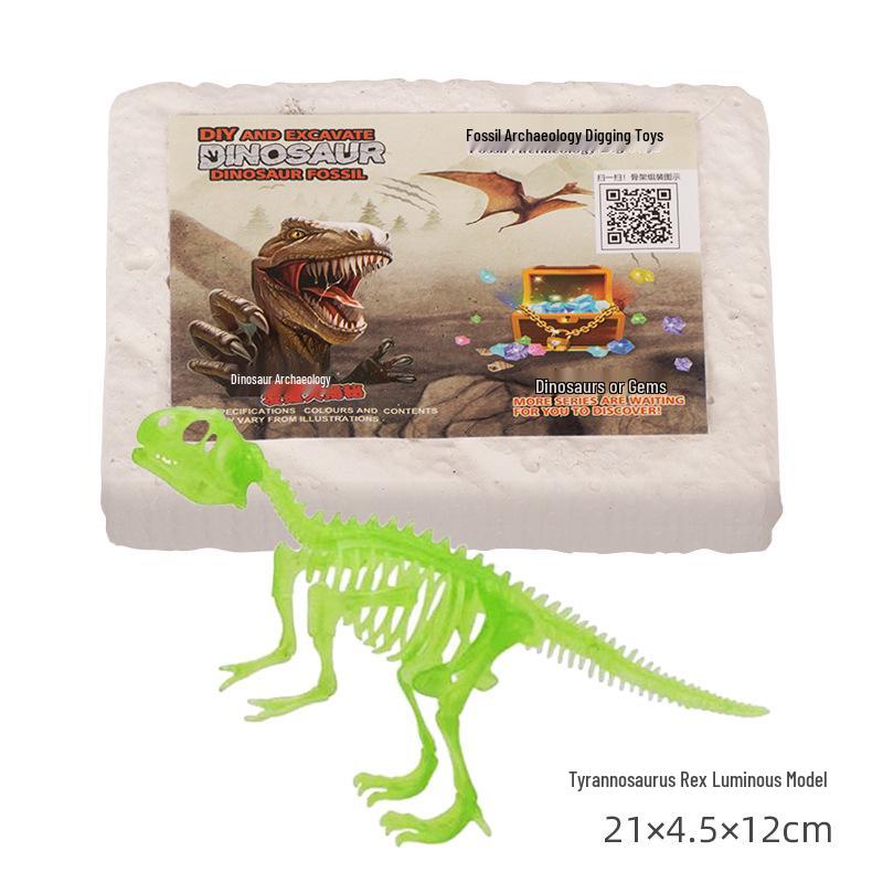 Dinosaur Fossil Excavation Kit: Educational Science Toy for Kids