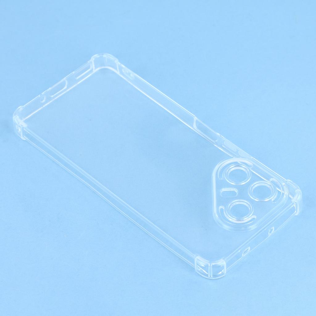 Für TECNO Pova 7 5G Handyhülle Verstärkte Vier-Ecken-Sturzschutz Klare TPU Handyhülle