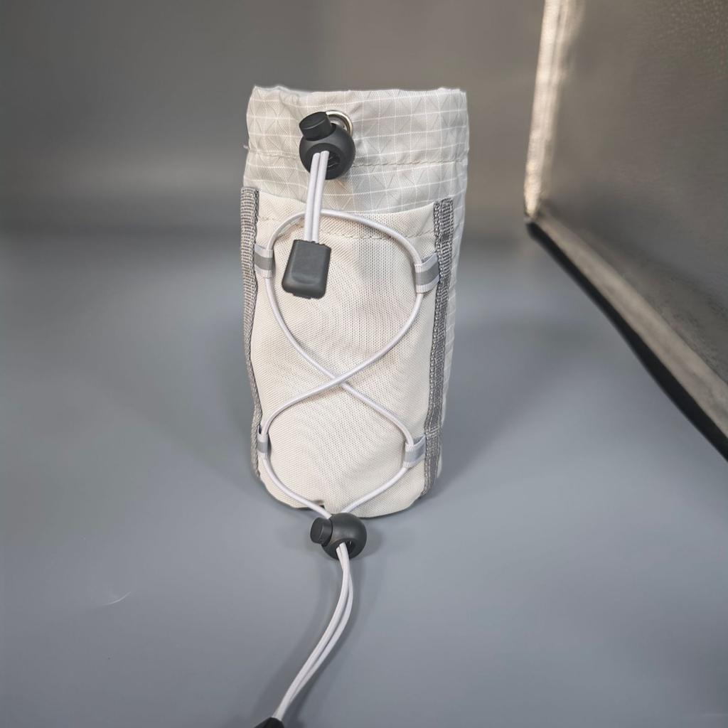 Outdoor Backpack Accessory Phone Bag Ultra Light Nylon Shoulder Strap Bag Hiking Water Bottle Holder Small Storage Pouch