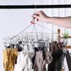 Space-saving Metal Sock Hanger Convenient And Practical Multifunctional Stainless Steel Drying Rack With Hanger
