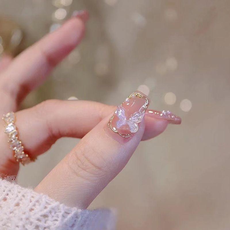 

Nail Wearable Nail Премиальные патчи для ногтей с длинным искусственным финишем