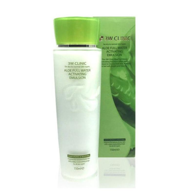 3W Clinic Aloe Full Water Activating Emulsion – 150ml