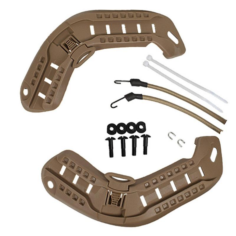 Tactical MICH2000 Helmet Side Guide Rail ABS ARC Helmet Mount Rail Airsoft Mich 2000 Helmet Accessories