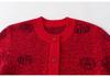 Women's Thick Wool Sweater for Middle-Aged & Elderly - Half-Zip Autumn/Winter Cardigan