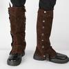 Cross Gabriel Sud Medieval Gaiter Boots - Renaissance Cosplay Shoe Covers
