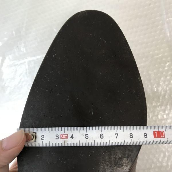 Vintage 90s Made In Japan Hope Deluxe Pebbled Leather Loafer Moccasin Dress Shoes Size 24.0EE Brown(USED)