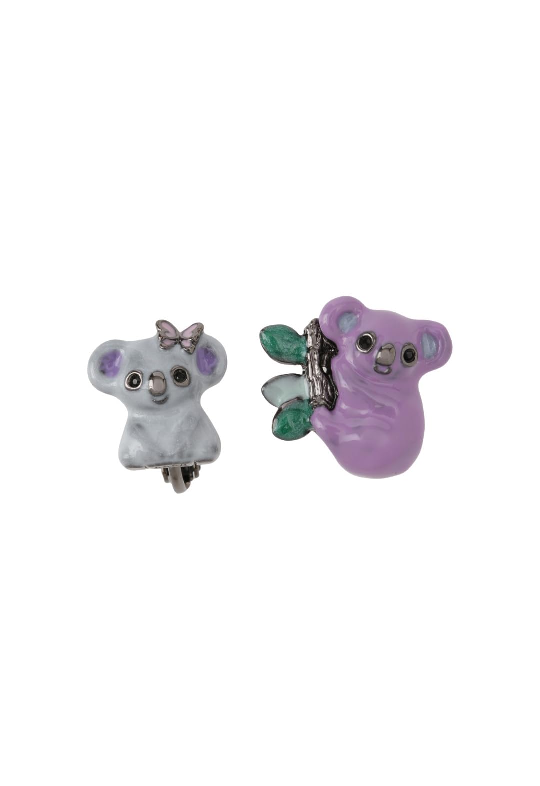 

Anna Sui Koala and Child Motif Earrings SAME1509 XV фіолетовий