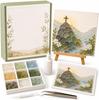 Comfort and Strength Psalms Sea Glass Art Set Stack Stack Mountain