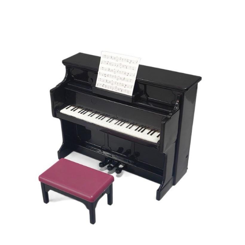 Cross-Border Miniature Piano Model DIY Prop for Playhouse Decor
