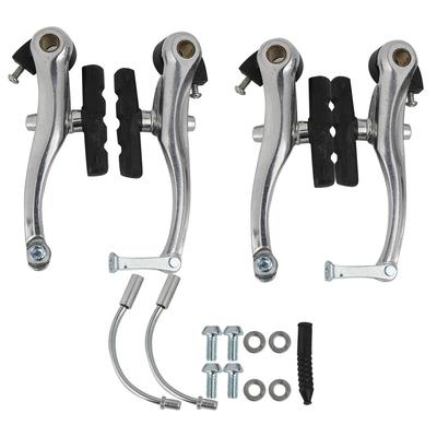 1 Pair Universal Bicycle V Brake Mountain Bike V Brakes Clamp Set With Brake Pads