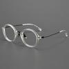 Japanese Style Acetate Titanium Eyeglass Frame Women Myopia Presbyopia Eyeglasses Men Blue Light Resistant Prescription Eyewear