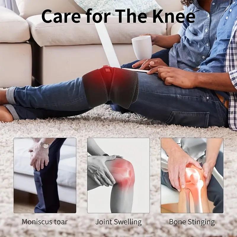 Electric Heating Knee Protection with Electric Heating Knee Joint Care Tool One Click Adjustment of Three Temperature Levels
