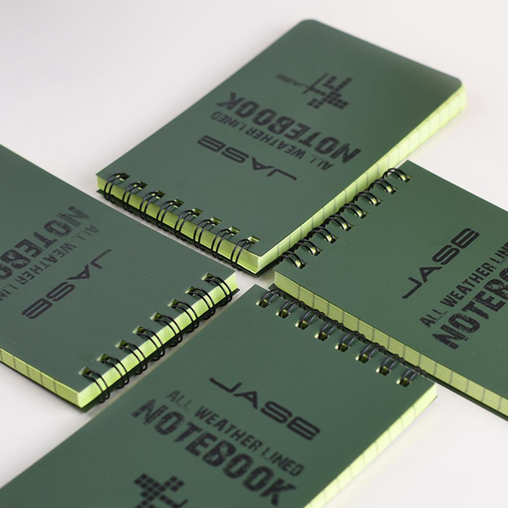 Tactical Notebook All Weather Waterproof Writing Paper Note Book Military Outdoo
