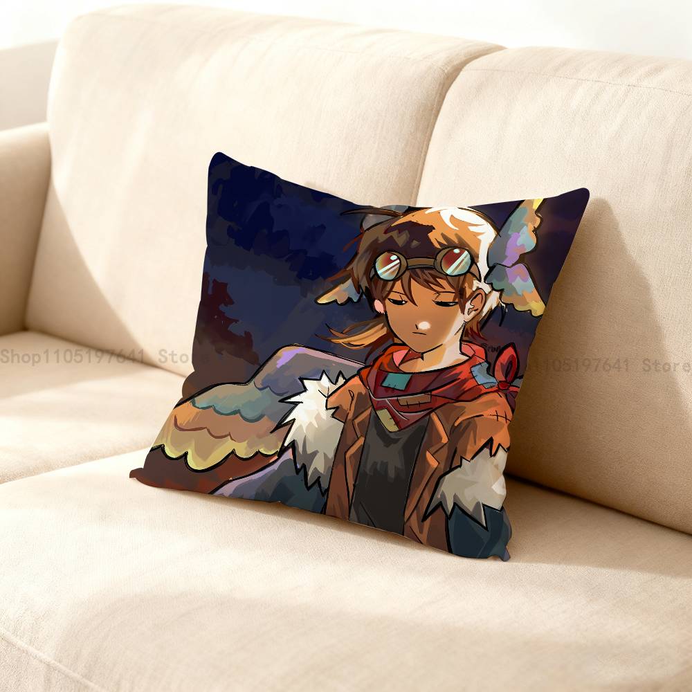 P-Parrotx2 Pillow Case Cute Cartoon Anime Peripheralsbedroom Sofa Decorative Cushion Cover Soft Cushion Cover