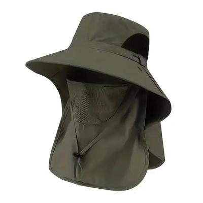 Sommer-Sonnenhüte, UV-Schutz, Outdoor, Jagd, Angeln, Kappe für Männer und Frauen, Wandern, Camping, Visier, Eimerhut, Nackenklappe, Fischerhut