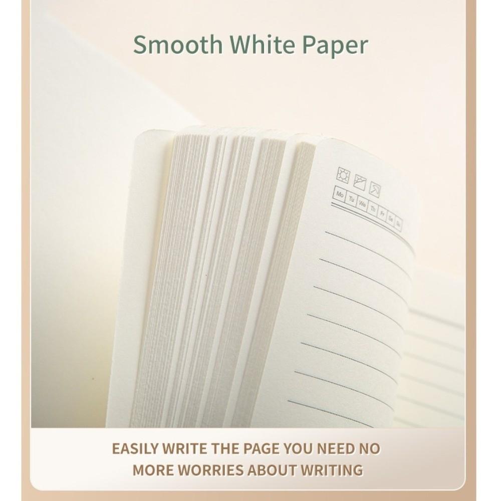 Cute Office Journal Diary Notepad Thickened Class lined NoteBook Floral Flower Notebook Student