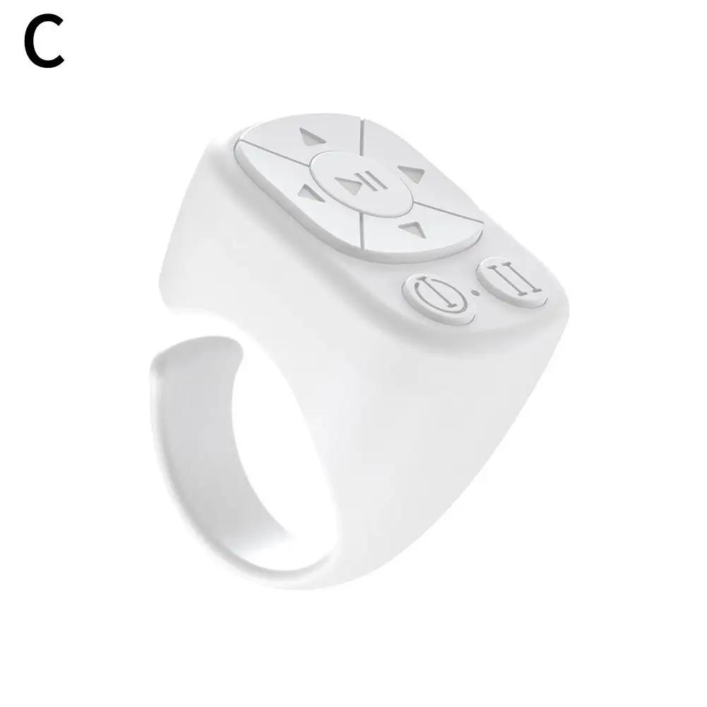 Wireless Bluetooth Mini Remote Control For IPhone Phone Selfie Stick Controller For Tiktok Page Turning Q3T8