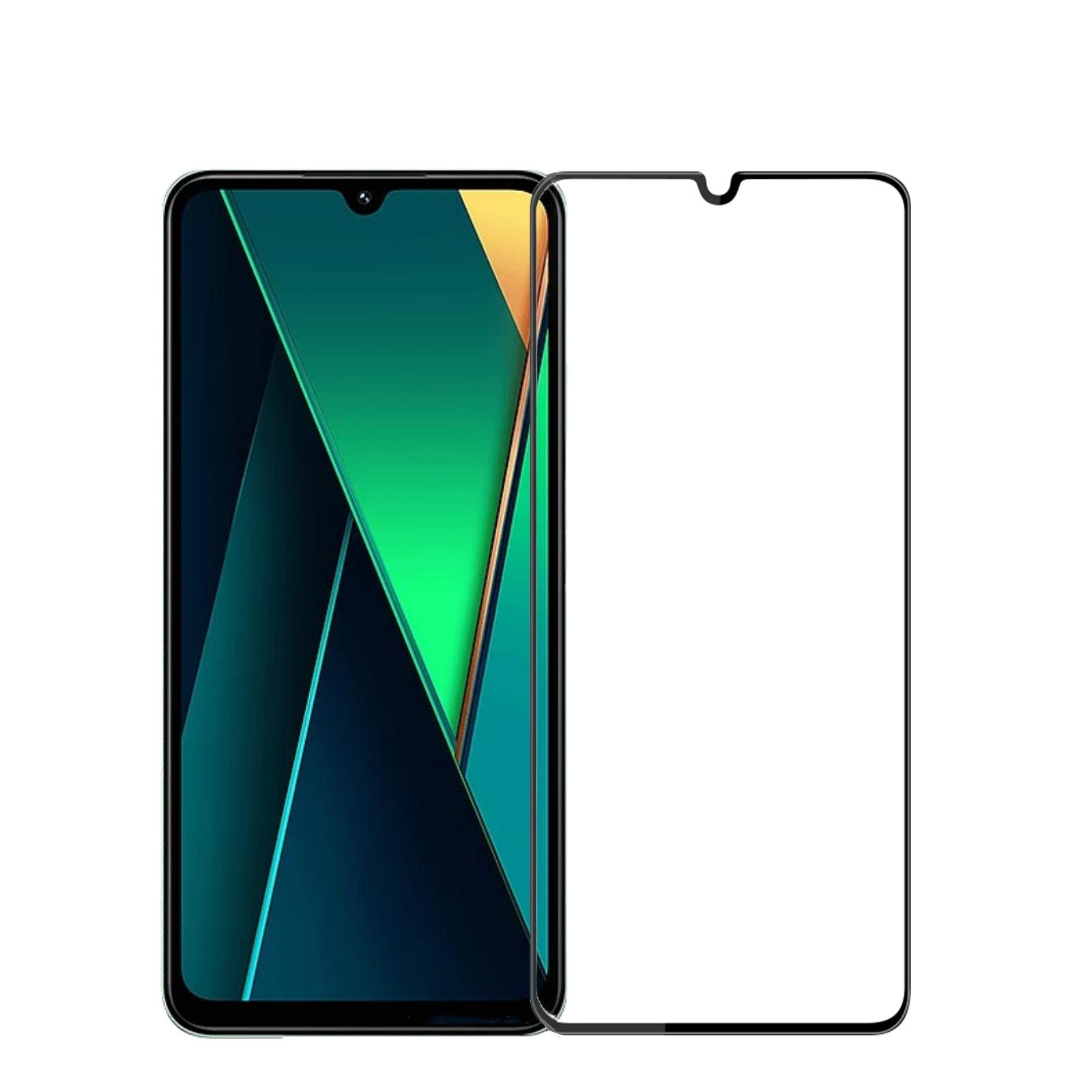 

Для Xiaomi Poco C75 4G/Xiaomi Poco C75 5G Захисне скло MOFI 9H 3D вигнута плівка із загартованого скла A