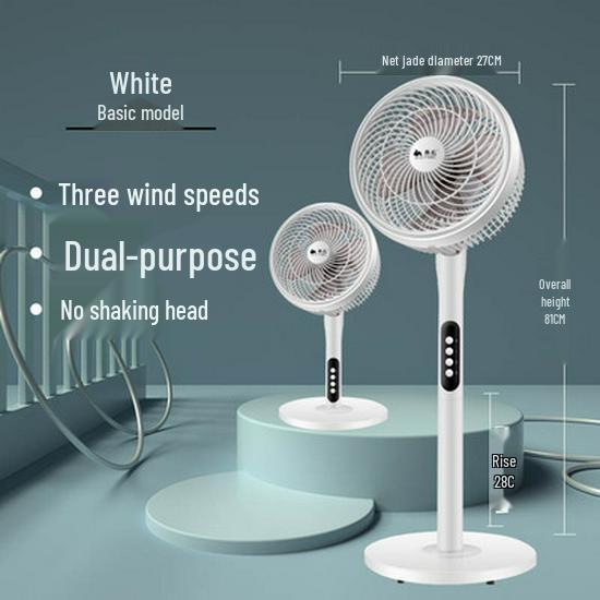 Silent Oscillating Camel Air Circulator Fan for Table & Floor - Ideal for Dorms & Homes