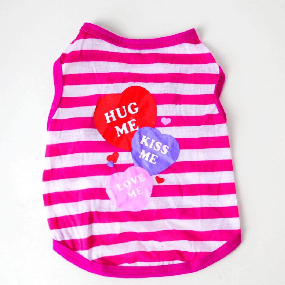 Classic Striped Tank Tops for Dogs Are Comfortable and Breathable