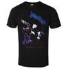 Judas Priest Band Stained Class Dunkler Ton Lila Blau Metallisch Helm Krieger Vintage Albumcover Grafik T-Shirt