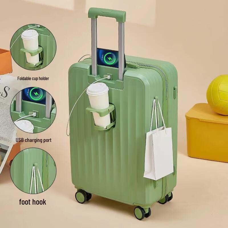 GAINCOLOR Multi-functional Travel Suitcase