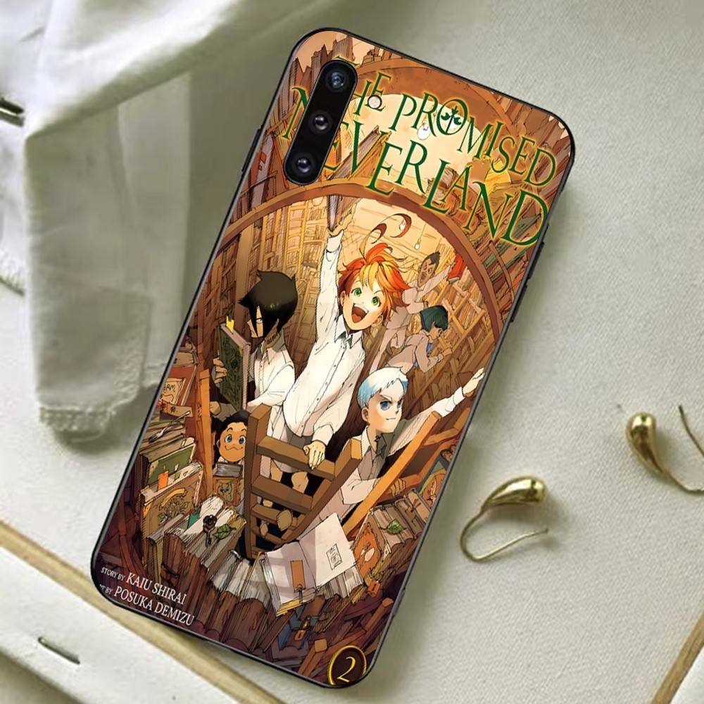 The-Promiseds-Neverlands Phone Case For Redmi Note 4 X 5 A 6 7 8 T 9 9S 10 11 11S 11Epro Poco M3 Pro Redmi Note 10 4G