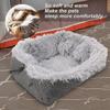 New ModelsCat Cushion Bed, Plush Pets Puppy Kitten Small Dog Super Soft Warm Washable Foldable (grey)