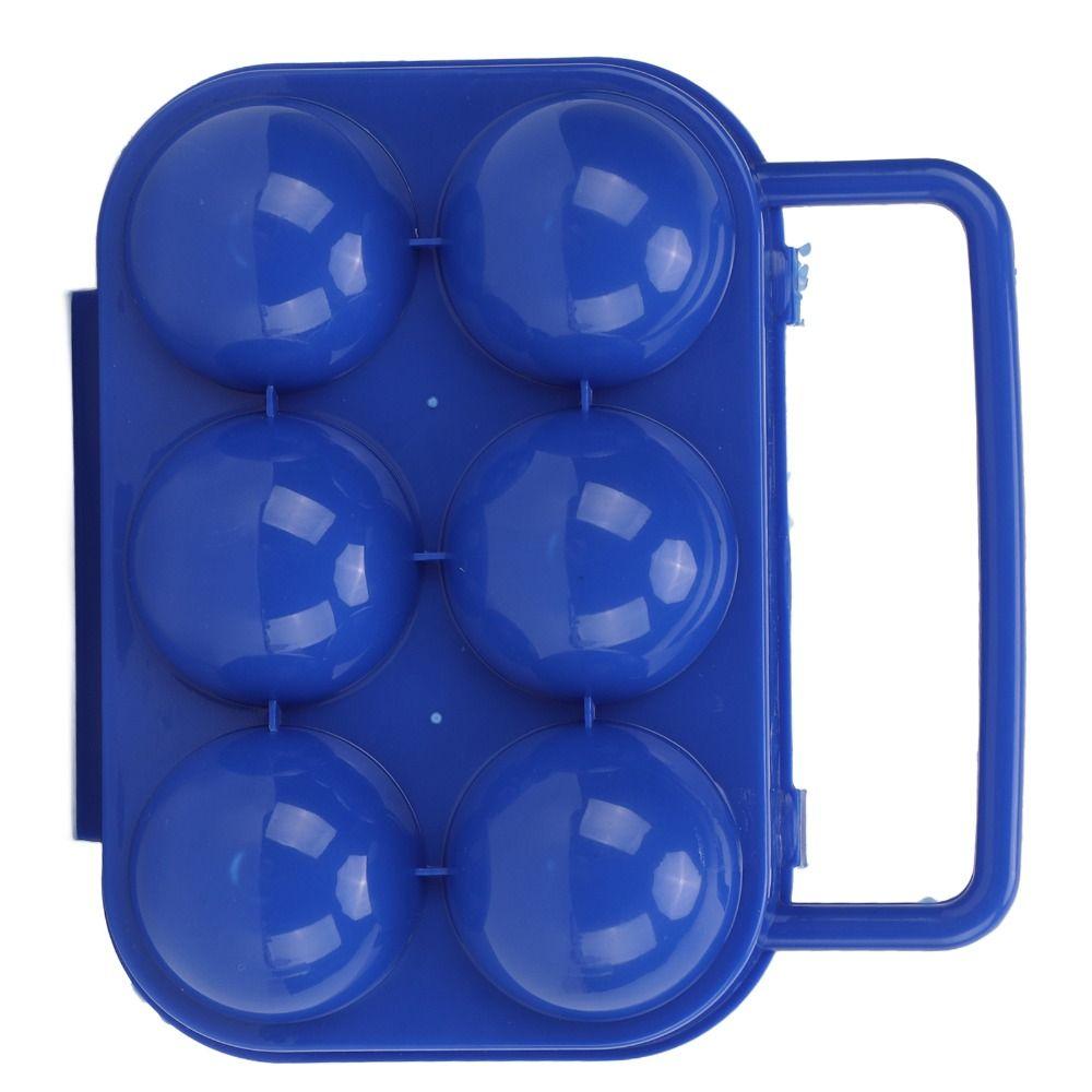 3 Pcs Sturdy Shockproof Egg Storage Carrier ABS Egg Container Egg Organizer Box  Outdoor Camping