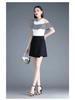 Women's High-Waisted Black Suit Shorts - Korean Style, Slim, Wide-Leg Skirt-Pants for Spring/Summer