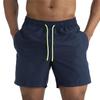 Men's Summer Beach Shorts: Waterproof, Double-Layer, Plus Size, Casual, Quarter-Length Swim Trunks